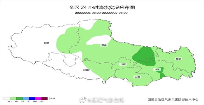 嘉黎县最新天气预报