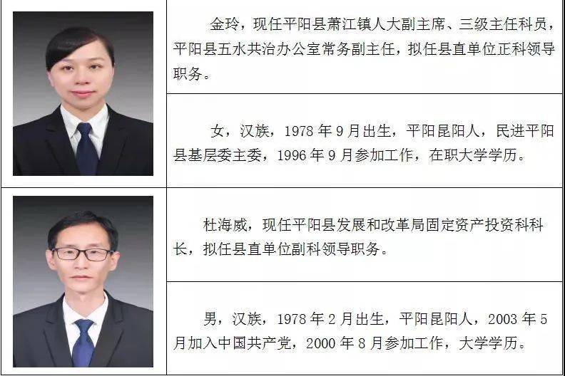 平阳县数据和政务服务局人事任命揭晓，新任领导将带来哪些影响？